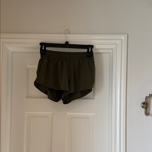 Aerie Dark Green Athletic Shorts